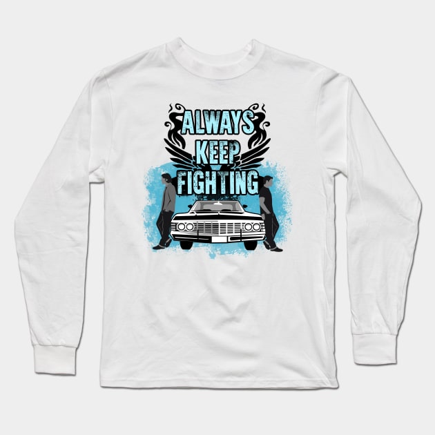 Supernatural. Sam and Dean. Long Sleeve T-Shirt by KsuAnn